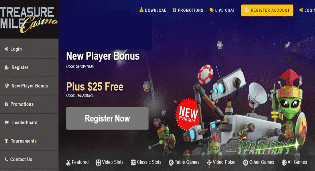 Treasure Mile Casino Get A 100 No Deposit Bonus Casino X400 Treasure Mile Casino Get A 100 No Deposit Bonus Casino X400